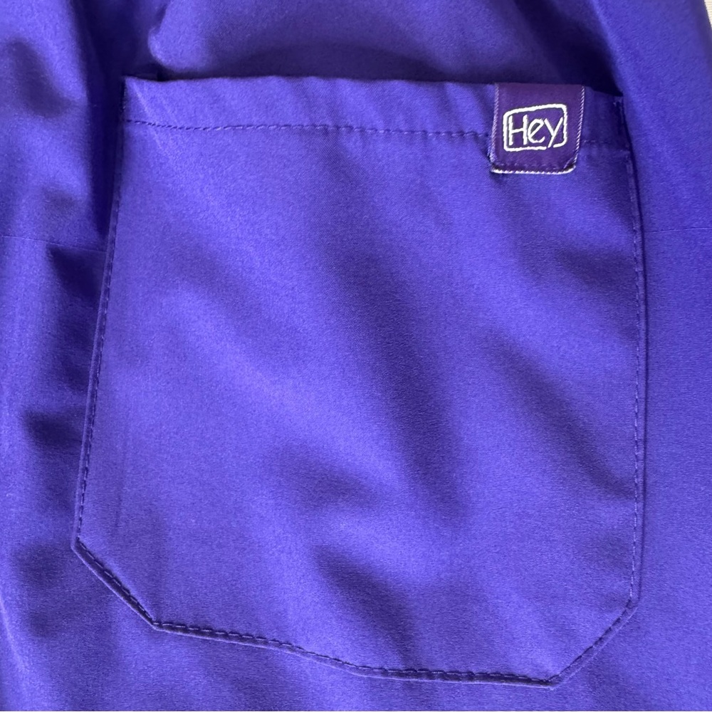 Hey Medical Uniform Scrub Pants Purple Style H3124 Size XS - Picture 4 of 9